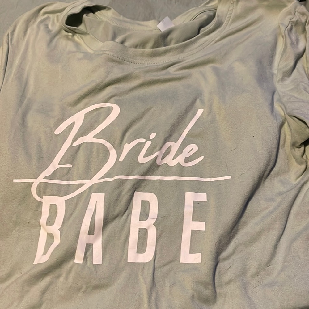 bride babe shirt